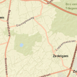 Zedelgem Street Map
