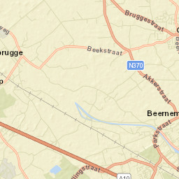 Beernem Street Map