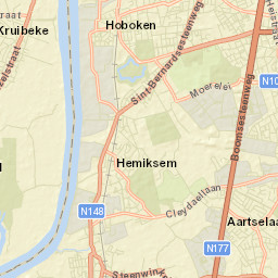 Aartselaar Street Map