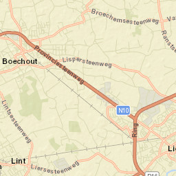 Boechout Street Map