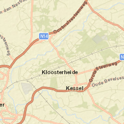 Lier Street Map