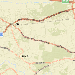 Nijlen Street Map