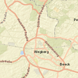 Wegberg Street Map
