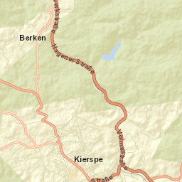Kierspe Street Map