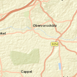 Gudensberg Street Map