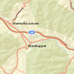 Waldkappel Street Map