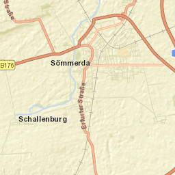 Sömmerda Street Map