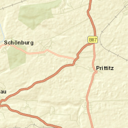 Schönburg Street Map