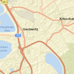 Kitzscher Street Map