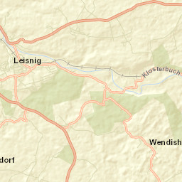 Leisnig Street Map