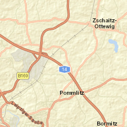 Mochau Street Map