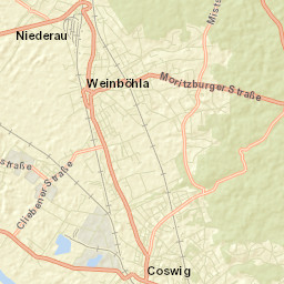 Coswig Street Map