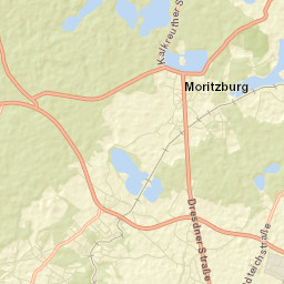 Moritzburg Street Map