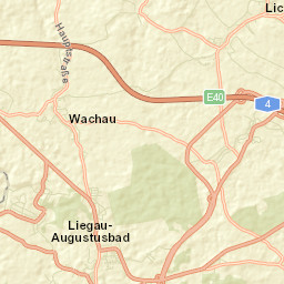 Wachau Street Map