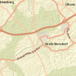 Großröhrsdorf Street Map