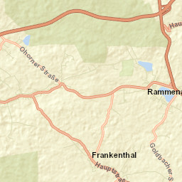 Rammenau Street Map