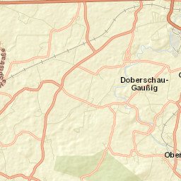Obergurig Street Map