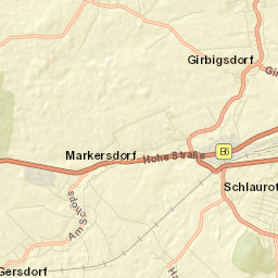 Markersdorf Street Map
