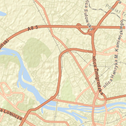 Różanka-Polanka Street Map