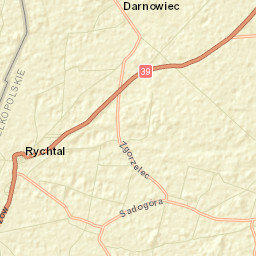 Rychtal Street Map