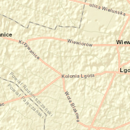 Lgota Wielka Street Map