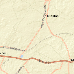 Stąporków Street Map