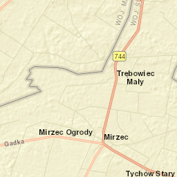 Mirzec Street Map