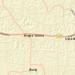 Powiat lipski Street Map