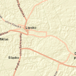 Lipsko Street Map