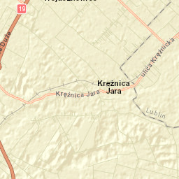 Powiat lubelski Street Map