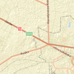 Powiat chełmski Street Map