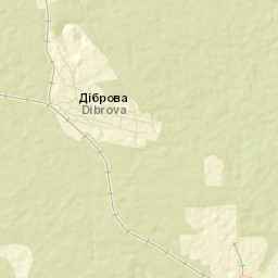 Dibrova Street Map