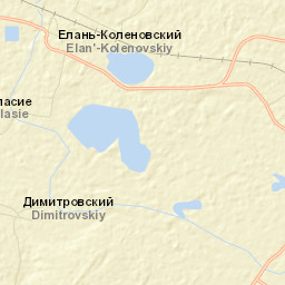 Yelan’-Kolenovskiy Street Map