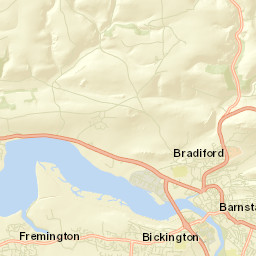 Barnstaple Street Map