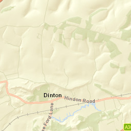Dinton Street Map