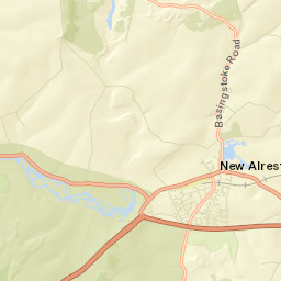 New Alresford Street Map