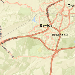 60 High St, Crawley, West Sussex RH10, UK Street Map