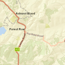 Forest Row Street Map