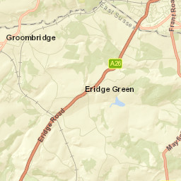 Groombridge Street Map