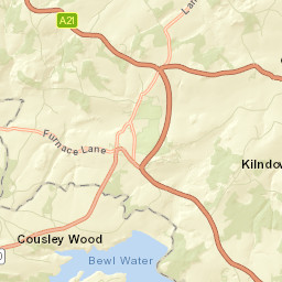 Lamberhurst Street Map