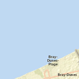 Bray-Dunes Street Map