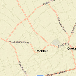 Koekelare Street Map