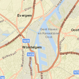 Evergem Street Map