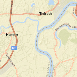 Hamme Street Map