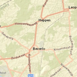 Leopoldsburg Street Map