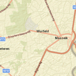 Maaseik Street Map