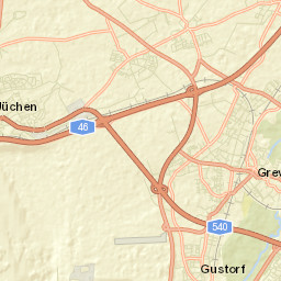 Grevenbroich Street Map