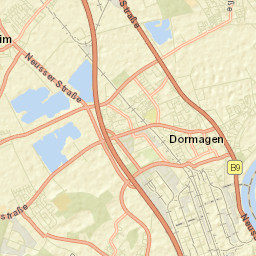 Dormagen Street Map