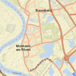 Monheim am Rhein Street Map