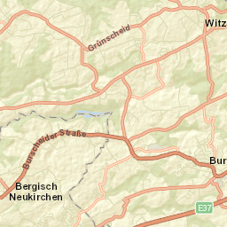 Burscheid Street Map